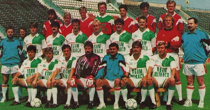 Urbaniak Zagłębie Lubin sezon 1991-1992